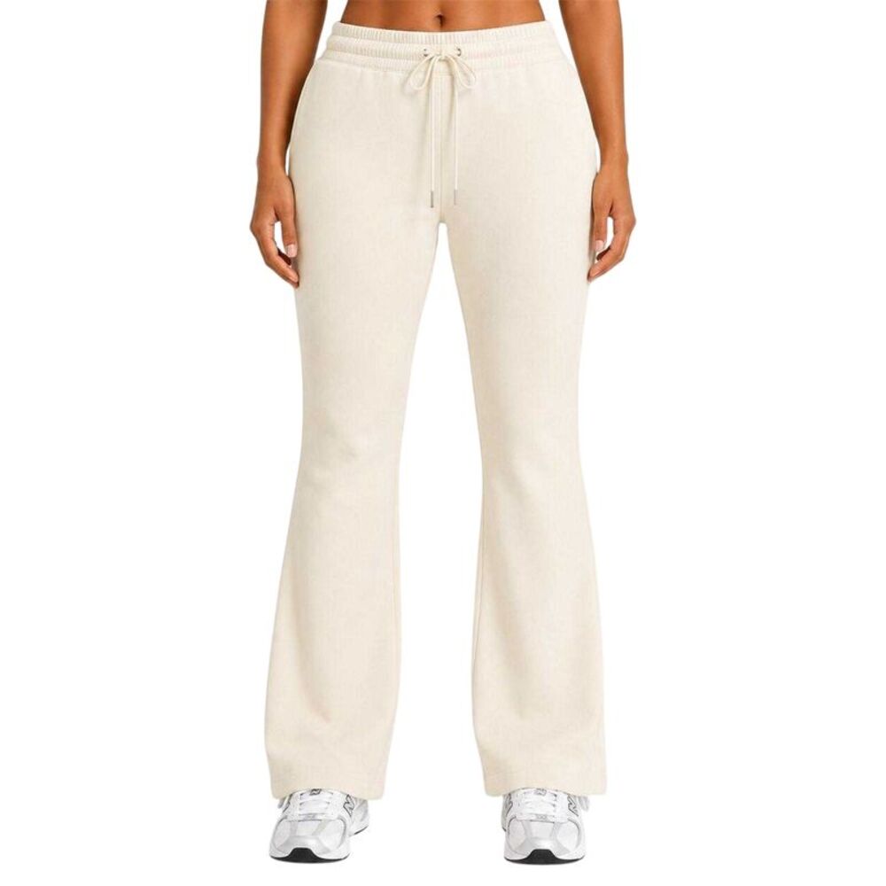 I Saw It First Womens/Ladies Flared Open Hem Relaxed Fit Joggers / Cream